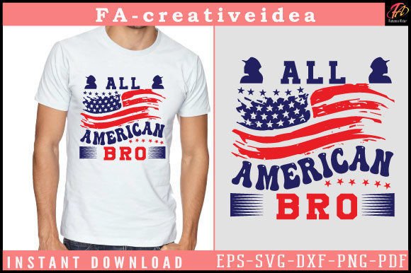 All American Boy 4th July SVG: A Graphics and Crafts Essential