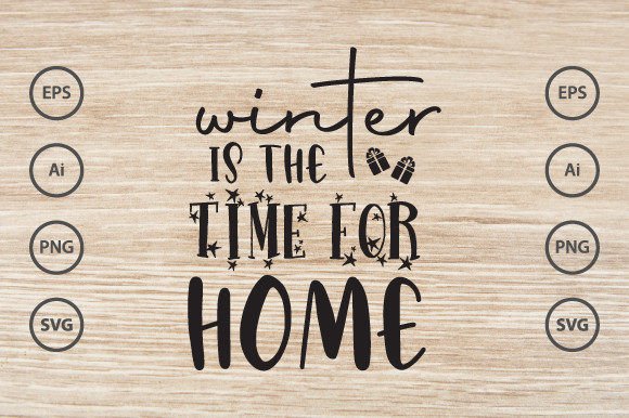 Christmas Family Typography SVG: A Perfect Graphics for Crafts