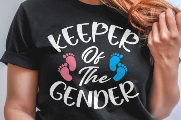 Gender Reveal Keeper of the Gender SVG: A Graphics Gem for Crafts