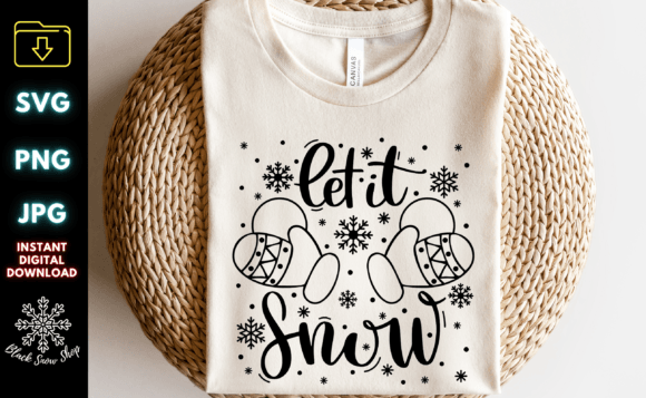 Let It Snow Snowball Christmas SVG: A Designer’s Review