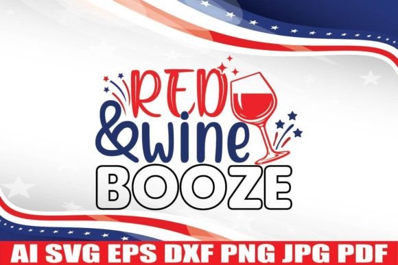 Red Wine Booze: Perfect for Local Crafts and Graphics