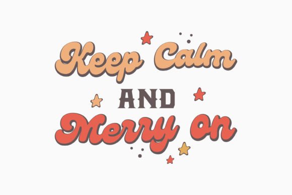 Retro Cute Christmas Sayings SVG for Crafts and Graphics