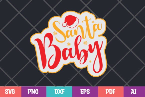 Reviewing Santa Baby-Christmas SVG for Creative Graphics and Crafts