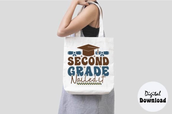 Second Grade Nailed It Svg for Graphics and Crafts